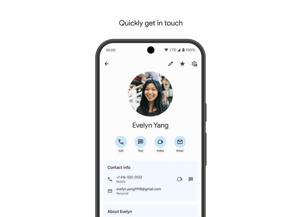 Archivo - Aplicación Contactos de Google.