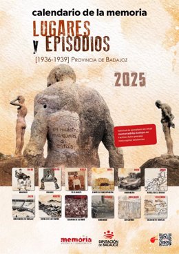 Cartel del calendario de la memoria.