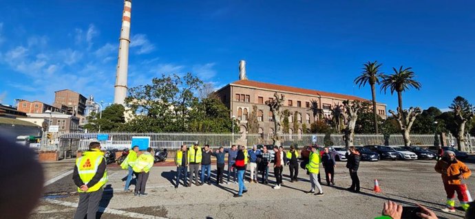 Concentración en la concesionaria de la logística de Solvay en Barreda