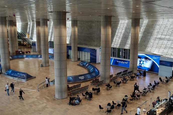 Archivo - Aeropuerto de Ben Gurion, en Tel Aviv.