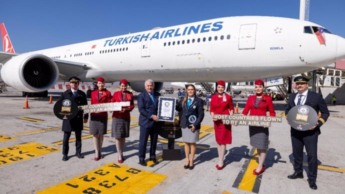 Turkish Airlines inaugura sus vuelos a la capital de Chile y llega a diez países de América Latina