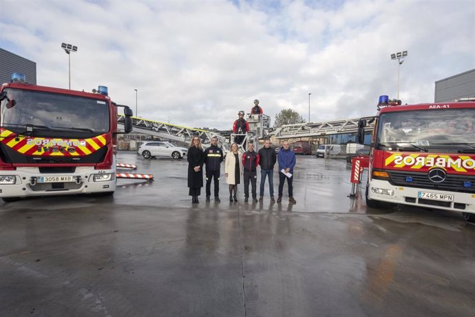 Nuevas escalas de los Bomberos de Cantabria