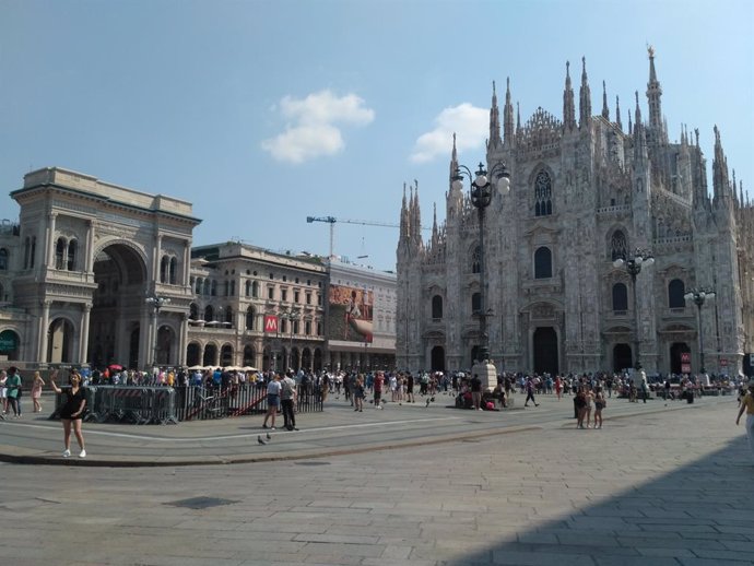 Archivo - Catedral de Milán (Italia)