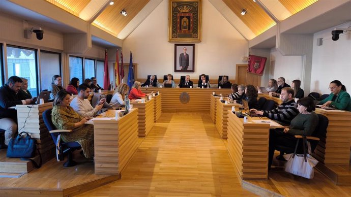 Pleno en el Ayuntamiento de Ciudad Real.