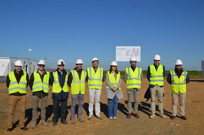 Visita al Proyecto Valcasado, en San Juan del Puerto (Huelva).