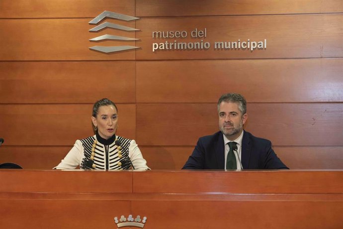 Rueda de prensa de la junta de gobierno local de Málaga.