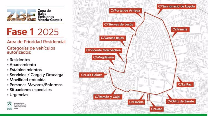 Archivo - El texto establece ocho categorías de vehículos que podrán acceder al Área de Prioridad Residencial