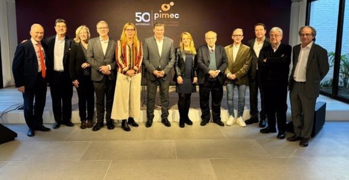 El nuevo consejo asesor del Observatorio de la Pyme de Catalunya de la patronal Pimec