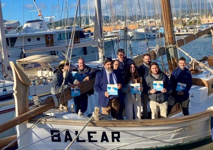 Presentación del cómic 'La Balear, 100 años en la mar'.