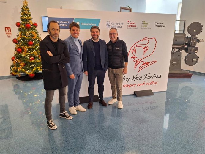 (I-D) Rafel Gallego, Rafel Brunet, Javier Bonet Y Vicen Torres