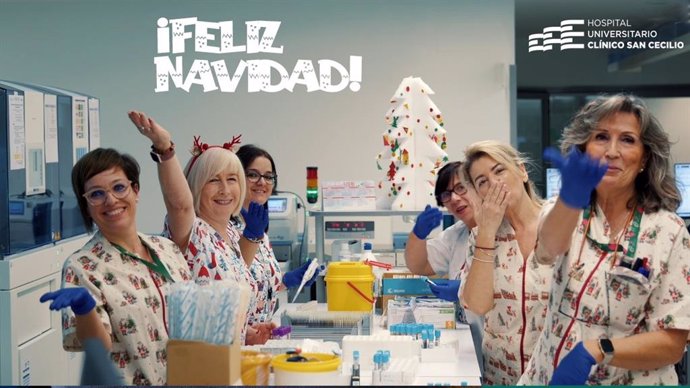 Felicitación de Navidad del Clínico San Cecilio