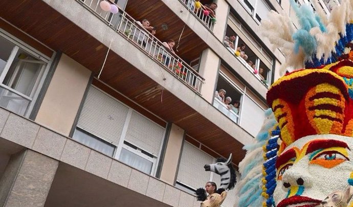 Carroza Batalla de Flores de Laredo