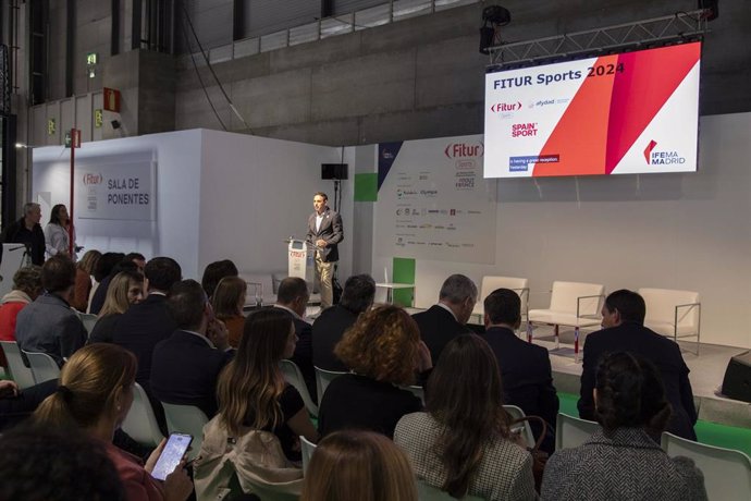 Archivo - Imagen de Fitur Sports, el 25 de enero de 2024, en Madrid.