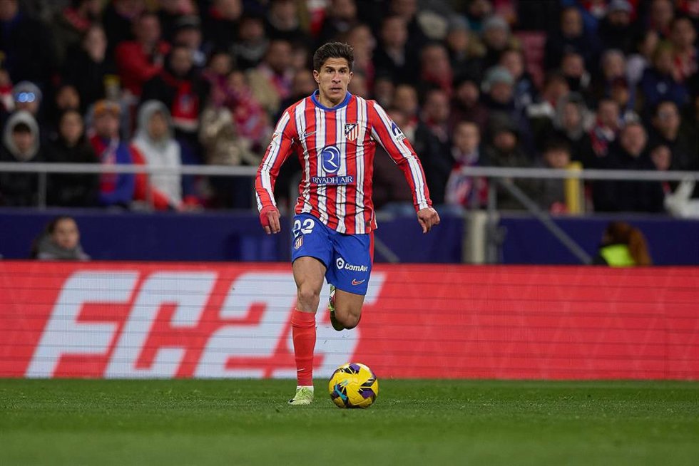Giuliano Simeone, en un partido del Atlético de Madrid.