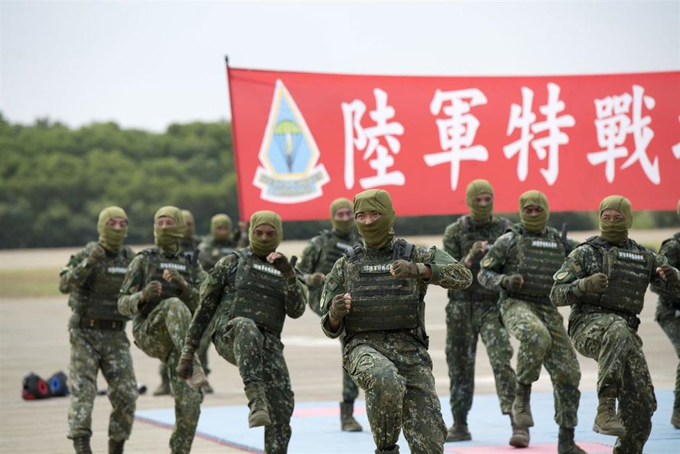 Archivo - Militares del Ejército de Taiwán
