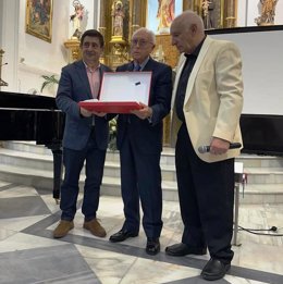 Acto homenaje al político y empresario almeriense Blas Díaz.