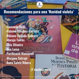 Recomendaciones para una 'Navidad violeta'