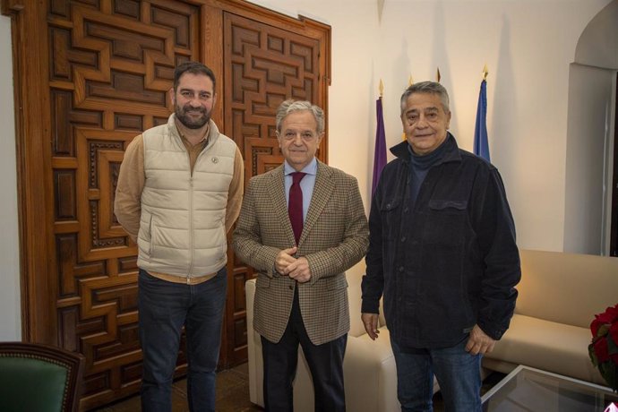 Salvador Fuentes, con Matías González.