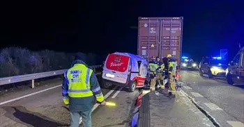 Muere un vecino de Castellón en un accidente de tráfico ocurrido este viernes en la A-23, en Teruel