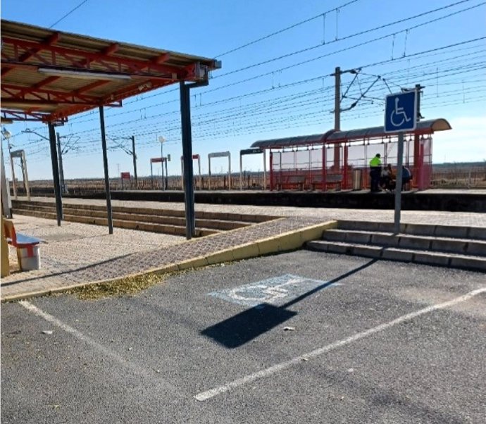 Archivo - Imagen de archivo de la estación de tren de Cantillana 