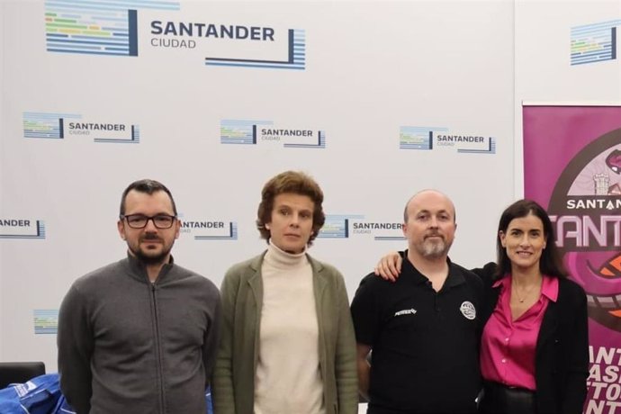 Presentación primer partido de baloncesto inclusivo en Cantabria entre Santander y Bezana