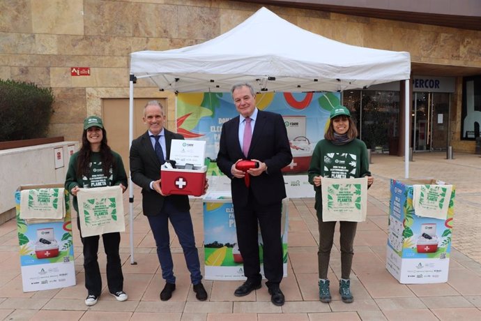 Campaña de fomento de la reutilización y el reciclaje de los residuos de aparatos eléctrónicos.