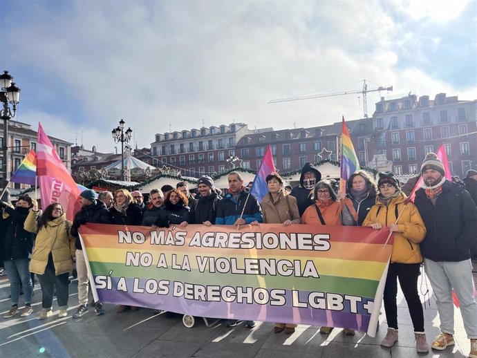 La ministra de Igualdad, Ana Redondo, en la manifestación de Fundación Trinángulo en Valladolid