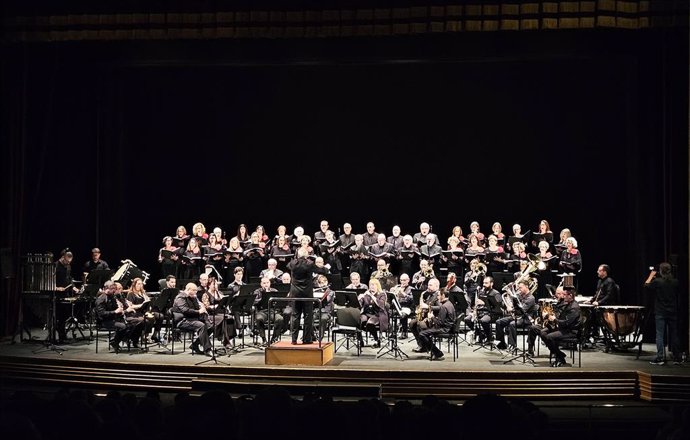 Concierto extraordinario de Navidad de la Banda Municipal, en el auditorio de Almería.