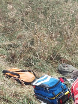 El 112 rescata a un cazador que sufrió un infarto en una zona de monte del valle Asón