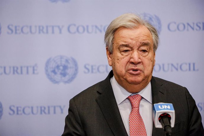 El secretario general de la ONU, António Guterres