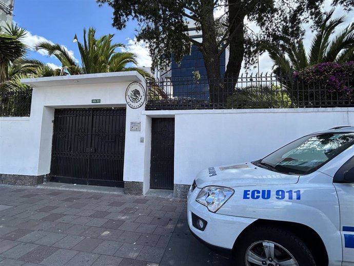 Archivo - Archivo.- Coche de Policía en Quito, Ecuador.