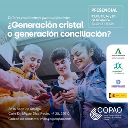 La Consejería de Inclusión Social, Juventud, Familias e Igualdad, a través del Instituto Andaluz de la Juventud, ha organizado unos talleres en Málaga dirigidos a unos 30 adolescentes de entre 14 y 16 años sobre coeducación