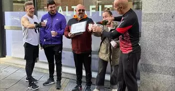 Socios del gimnasio AltaFit de Miribilla se reparten parte del tercer premio, 11840