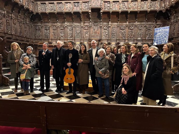 Concierto benéfico de Manos Unidas, en la Catedral de Jaén, con ocasión de la Navidad.