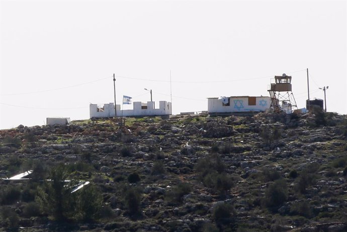 Archivo - February 2, 2022, Nablus, West Bank, Palestinian Territory: A general view of outpost of Eviatar near the West Bank city of Nablus on Feb. 02, 2022. Israel's attorney general has okayed a deal between the government and West Bank settlers that w