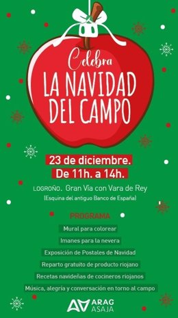 ARAG-ASAJA organiza un evento especial en Logroño para animar al consumo de productos riojanos en Navidad