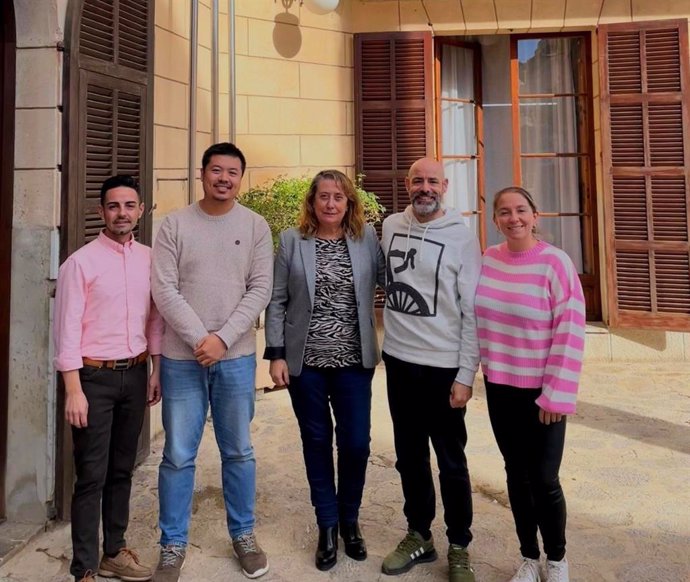 Regidores del grupo socialista en el Ayuntamiento de Son Servera.