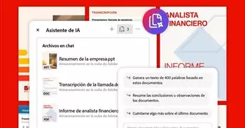 Ya disponible el Asistente de IA para Adobe Acrobat en español