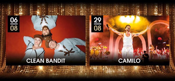 Ya están a la venta las entradas para disfrutar de las actuaciones de los nuevos artistas confirmados en el cartel de Starlite Occident: Clean Bandit y Camilo.