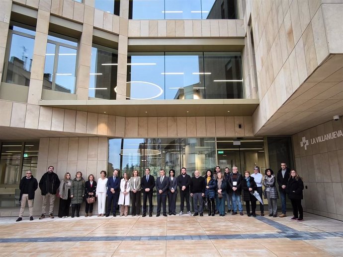 Acto de inaguración del Centro de Salud de 'La Villanueva' de Logroño