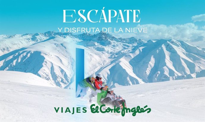 Viajes El Corte Inglés presenta su programación de escapadas de nieve para esta temporada