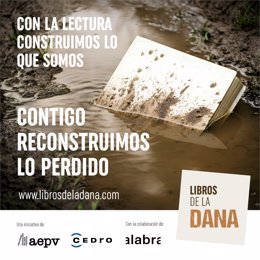 La AEPV y CEDRO impulsan 'Libros de la DANA', una campaña para apoyar a las editoriales y a los autores afectados