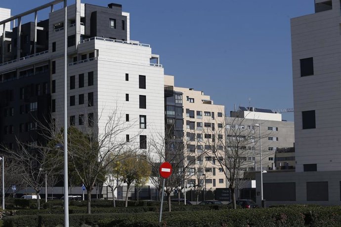 Archivo - Bloques de viviendas