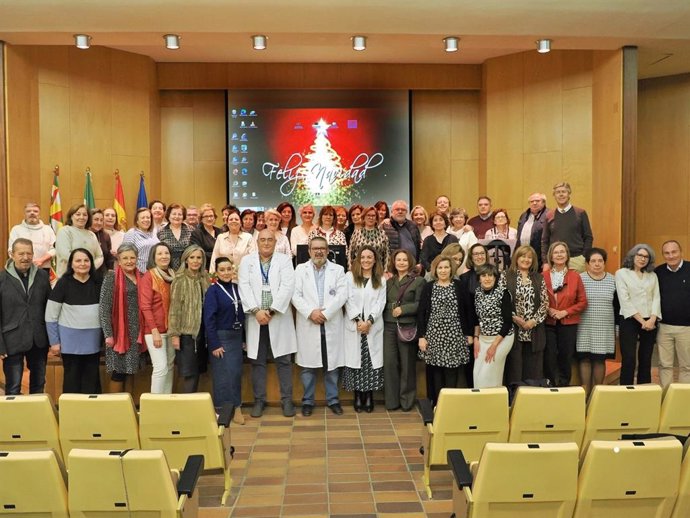 Acto de homenaje al personal jubilado del Área Sanitaria Sur de Córdoba.