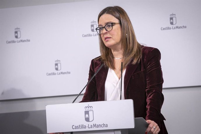 La portavoz del Gobierno de Castilla-La Mancha, Esther Padilla