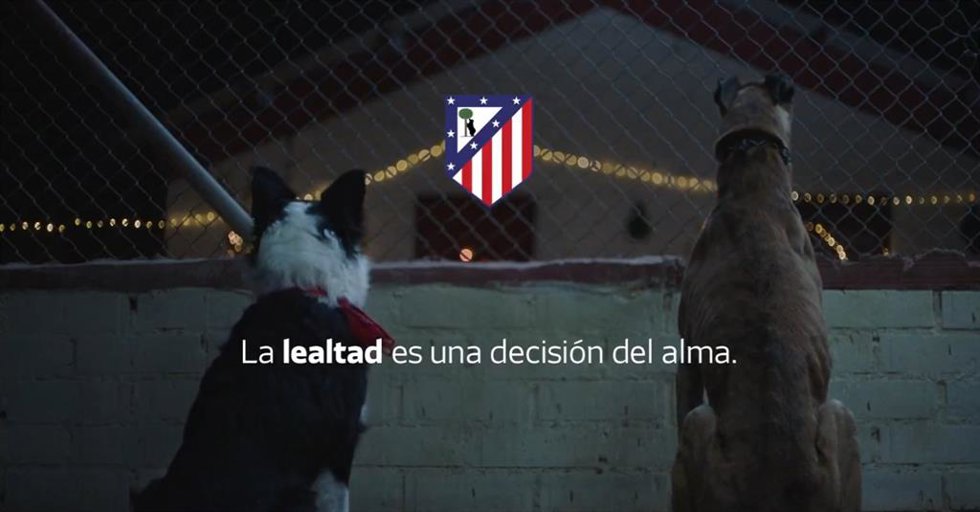 Campaña de Navidad 2024 del Atlético de Madrid.