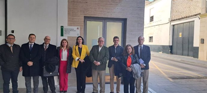 Visita al Servicio Común del partido judicial de Villacarrillo.