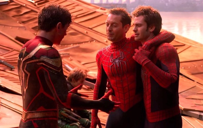 Archivo - Spider-Man: No Way Home iba a llevar a Tom Holland a los universos de Tobey Maguire y Andrew Garfield