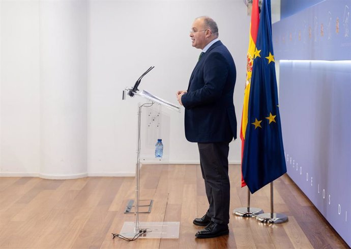 El portavoz del PP en el Congreso, Miguel Tellado.