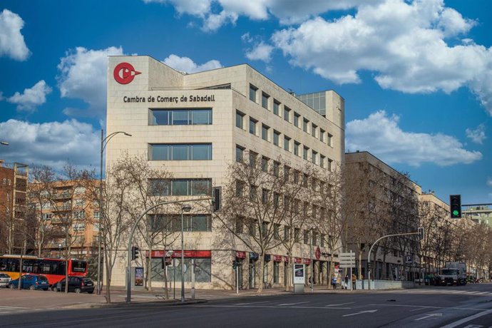 Archivo - Sede de la Cámara de Sabadell (Barcelona).